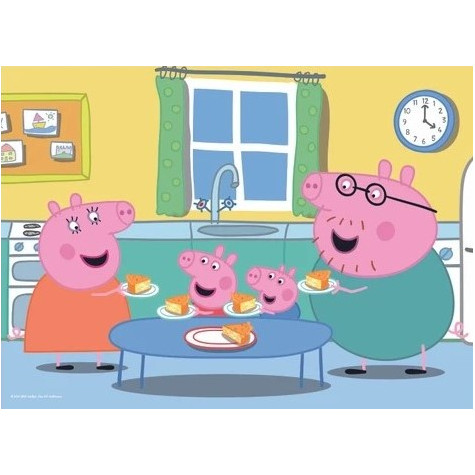 Dino Peppa Pig: Oběd maxi puzzle 24 dílků