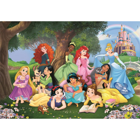 CLEMENTONI Puzzle Disney princezny u zámku 104 dílků ~ 2