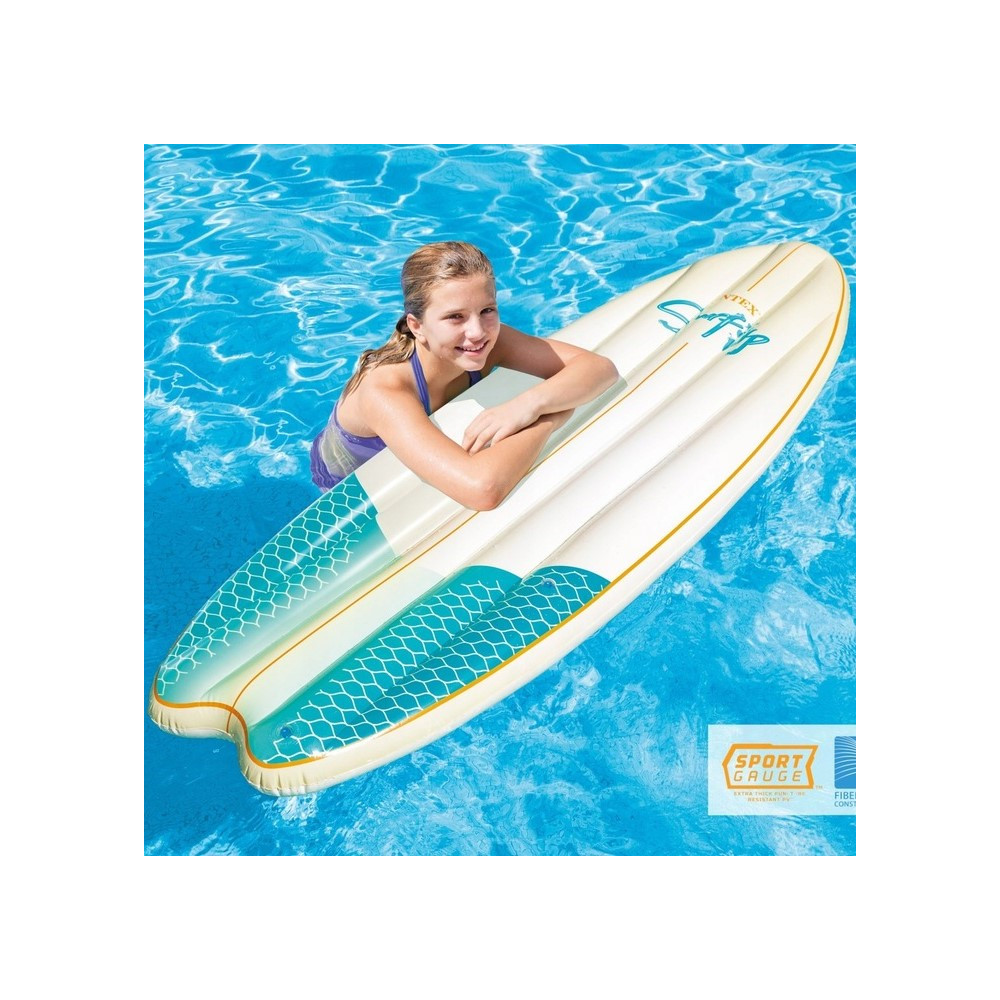 Intex 58152 Nafukovací surf do vody 178x69cm - bílý