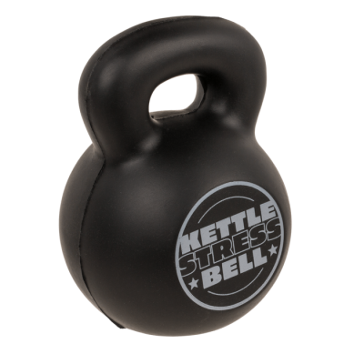 Antistresový míček Kettlebell - černý