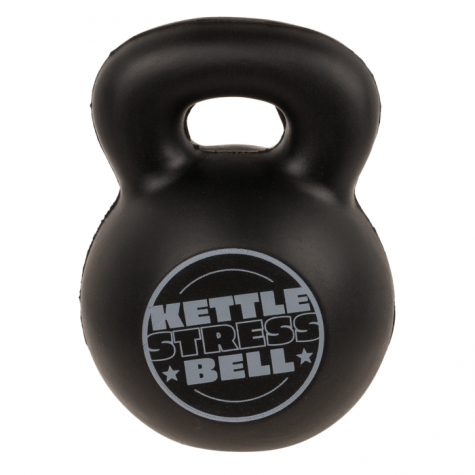 Antistresový míček Kettlebell - černý