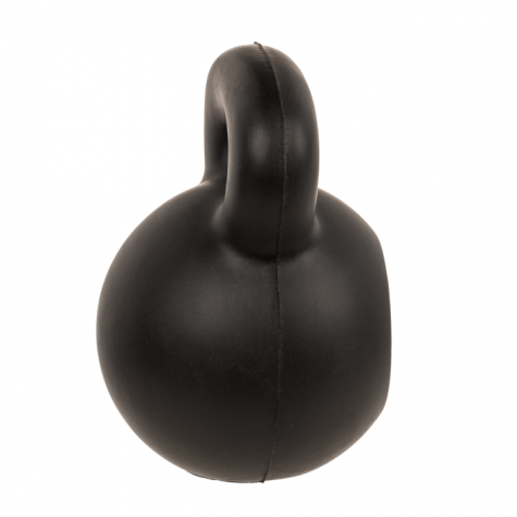 Antistresový míček Kettlebell - černý