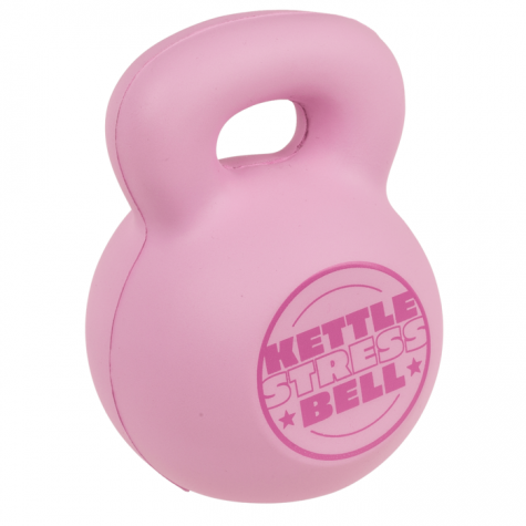Antistresový míček Kettlebell - růžový ~ 1