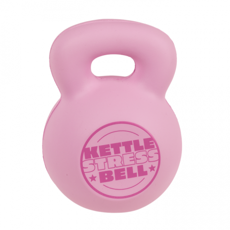 Antistresový míček Kettlebell - růžový ~ 2