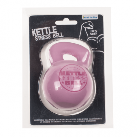 Antistresový míček Kettlebell - růžový ~ 4