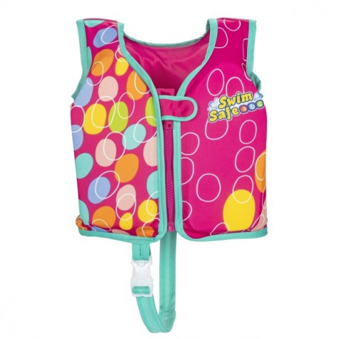 Bestway 32176 Vesta plovací Aquastar pro děti 1-3 let - růžová ~ 1