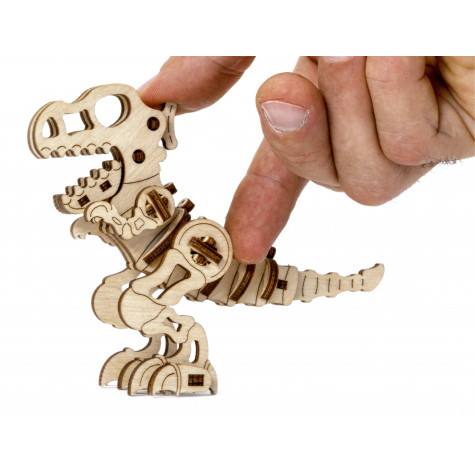 WOODEN CITY 3D puzzle T-Rex 42 dílů ~ 3