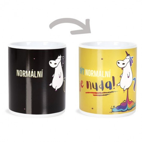 Albi Měnící hrnek - Být normální je nuda ~ 1
