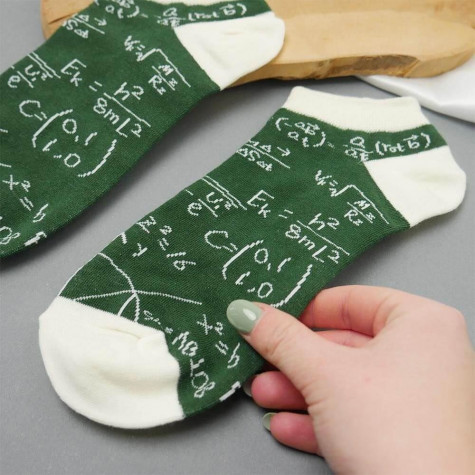 Kotníkové ponožky - Matematika - vel. uni ~ 4
