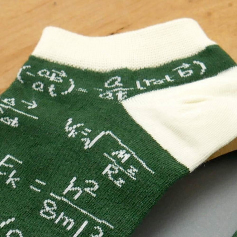 Kotníkové ponožky - Matematika - vel. uni ~ 5
