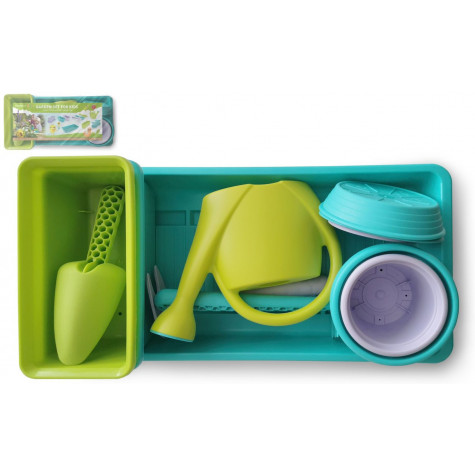 Zahradní set pro děti s nářadím a konvičkou 40x20x11cm ~ 2