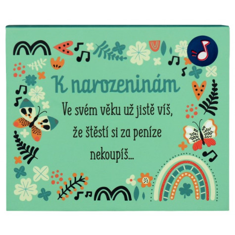 Albi Hrací krabička - K narozeninám Štěstí ~ 2