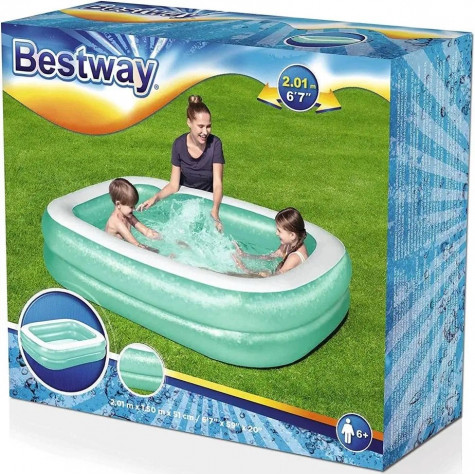 Bestway 54005 Bazén nafukovací Family 201x150x51cm ~ 4