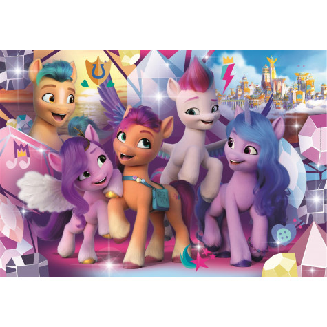 CLEMENTONI Puzzle My Little Pony: Nerozlučné kamarádky 104 dílků