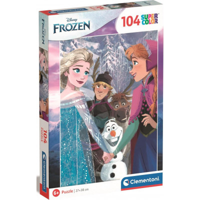 CLEMENTONI Puzzle Ledové království Rodina 104 dílků