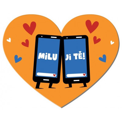 Albi Cedulka na dveře - Miluji Tě