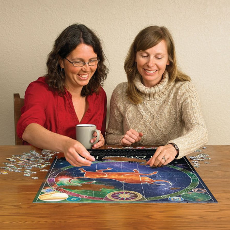 COBBLE HILL Puzzle Znamení zvěrokruhu: Býk 500 dílků ~ 3