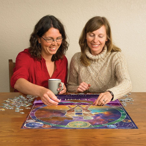 COBBLE HILL Puzzle Znamení zvěrokruhu: Blíženci 500 dílků ~ 3