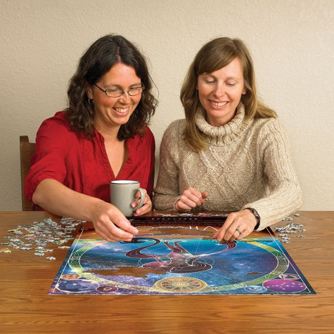 COBBLE HILL Puzzle Znamení zvěrokruhu: Panna 500 dílků ~ 3