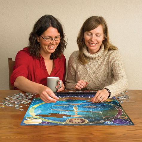 COBBLE HILL Puzzle Znamení zvěrokruhu: Váhy 500 dílků ~ 3