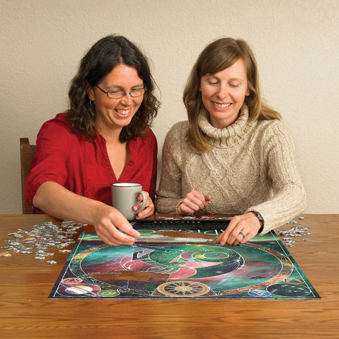 COBBLE HILL Puzzle Znamení zvěrokruhu: Kozoroh 500 dílků ~ 3