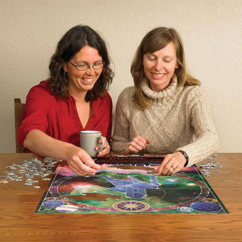 COBBLE HILL Puzzle Znamení zvěrokruhu: Vodnář 500 dílků ~ 3