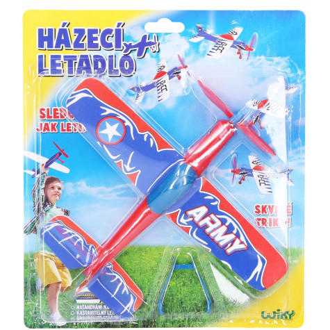 Wiky Házecí letadlo na natáhnutí 22 cm ~ 1