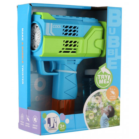Bublifuková pistole s náplní plast na baterie 16 cm ~ 2