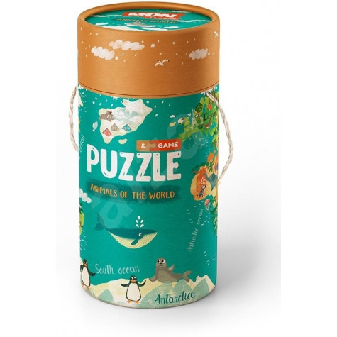 DODO Sada puzzle, her a doplňků - Světová zvířata ~ 2