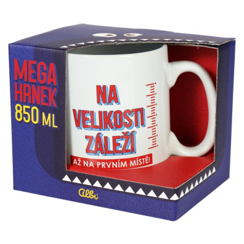 Albi Megahrnek 850 ml - Na velikosti záleží