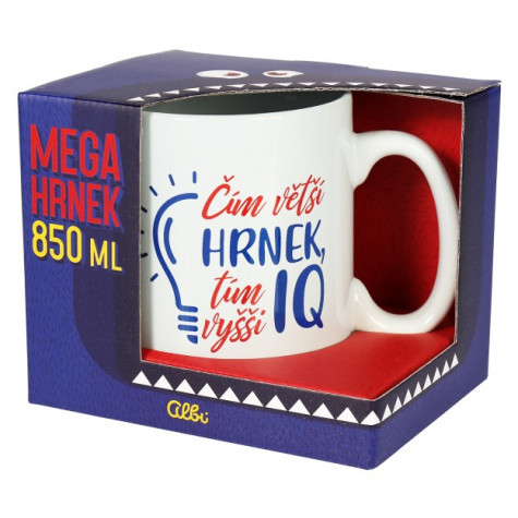 Albi Megahrnek 850 ml - Čím větší hrnek, tím vyšší IQ ~ 2