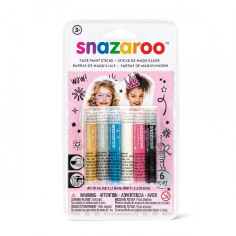 Snazaroo Tužky na obličej - 6 barev - dívčí