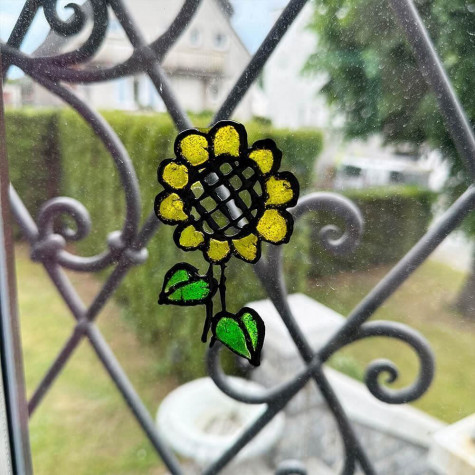 Barvy na sklo s předlohou ~ 8