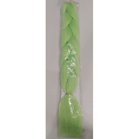 Soulima 10352 Syntetické vlasy příčesek - světle zelený