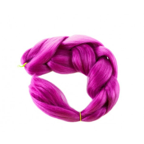 Soulima 10350 Syntetické vlasy příčesek - fialový