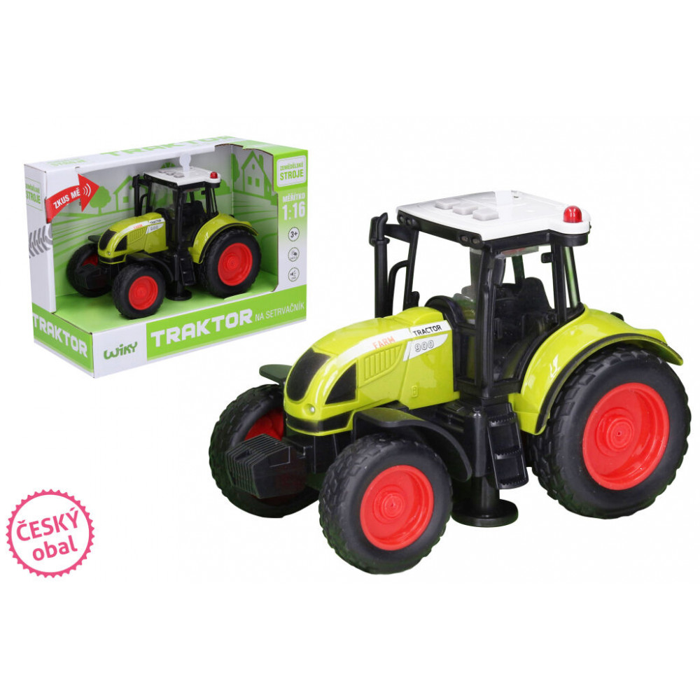 Wiky Traktor na setrvačník s efekty 18 cm