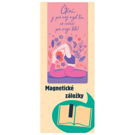 Albi Magnetická záložka - Čtení je moje cvičení ~ 1