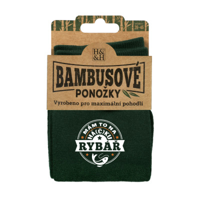 Albi Bambusové ponožky - Rybář - vel. 39-46