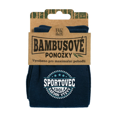 Albi Bambusové ponožky - Sportovec - vel. 39-46