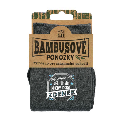 Albi Bambusové ponožky - Zdeněk