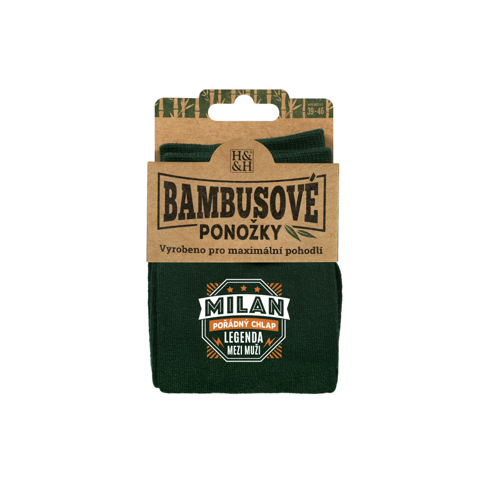 Albi Bambusové ponožky - Milan