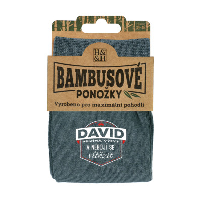 Albi Bambusové ponožky - David