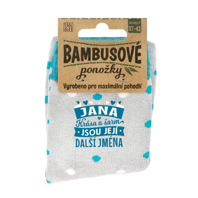 Albi Bambusové ponožky - Jana