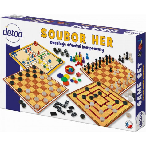 Detoa Soubor 7 her dřevěné ~ 1