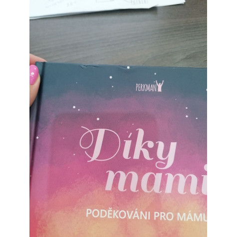 2.JAKOST Perkman kniha Díky mami - Poděkování pro mámu ~ 11