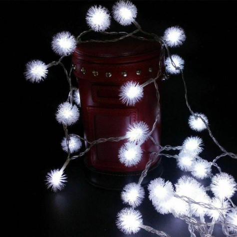 Vánoční světelný řetěz - studené světlo