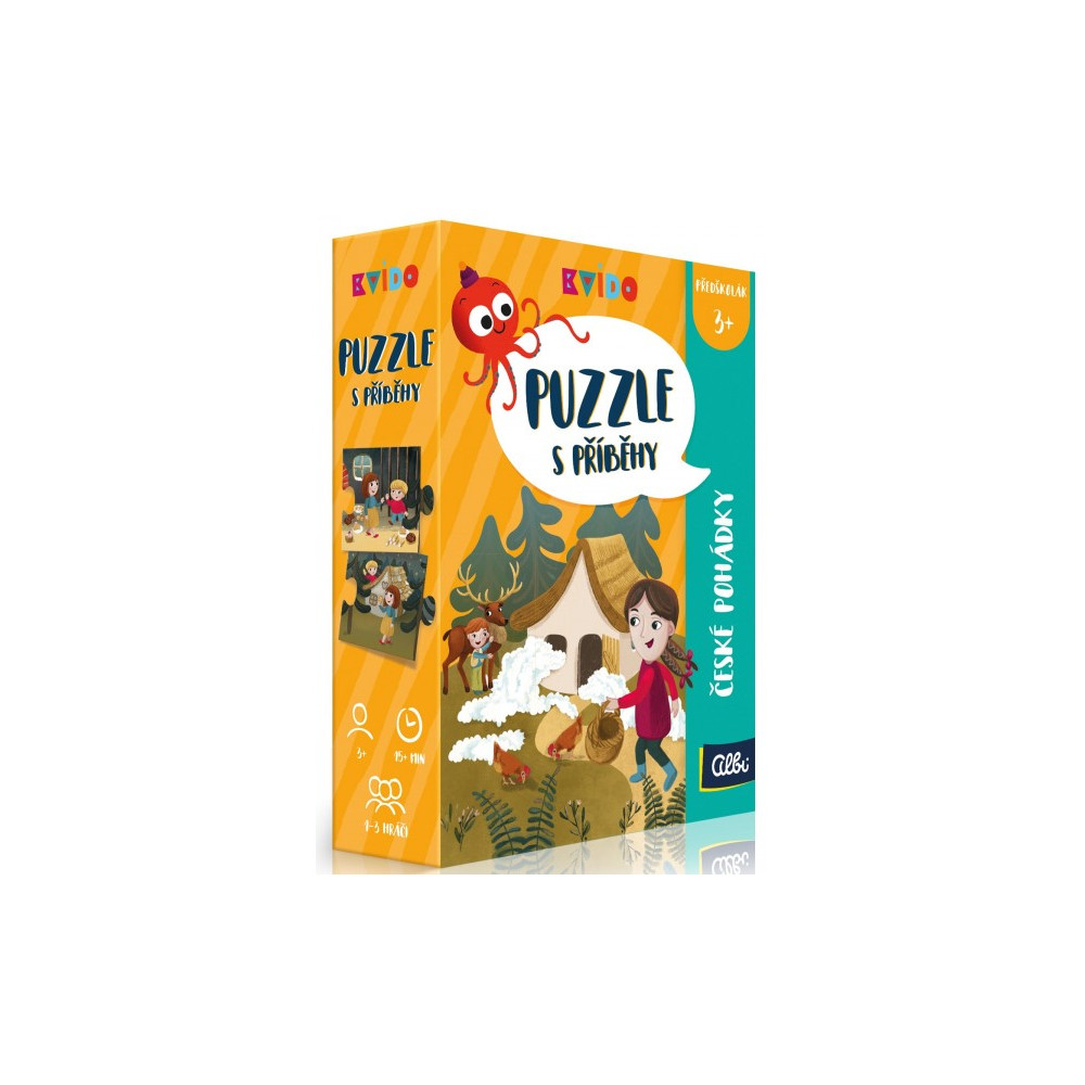 Albi Kvído - Puzzle s příběhy - české pohádky