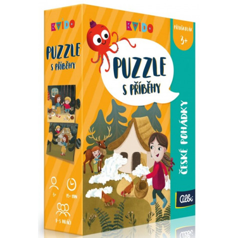 Albi Kvído - Puzzle s příběhy - české pohádky