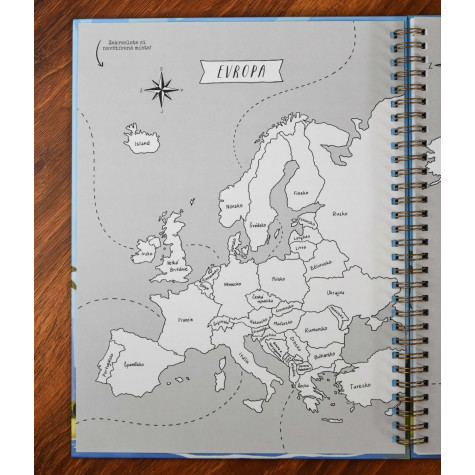 Perkman kniha Výletní kronika - Evropa a svět
