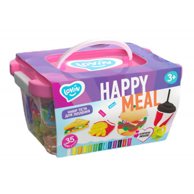 Wiky Sada tvarovací hmota - Vyrob si Happy Meal